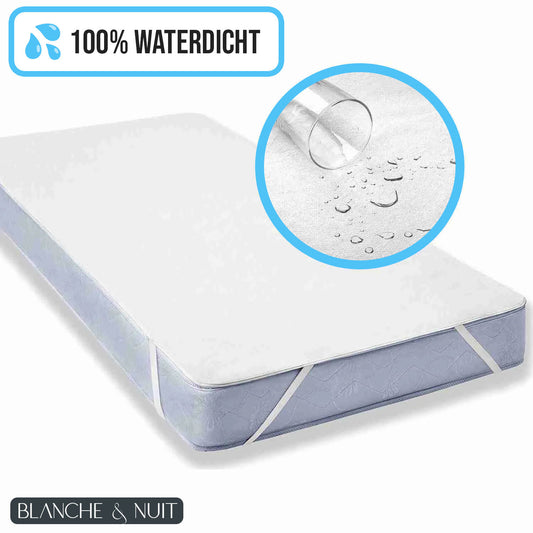 100x200 Waterdichte Matrasbeschermer – Bescherm Tegen Vlekken, Mijt & Allergenen | Blanche & Nuit