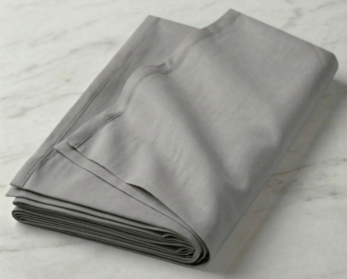 Drap en coton - Gris